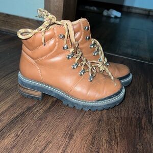 Universal Thread Tan Lace-Up Boots